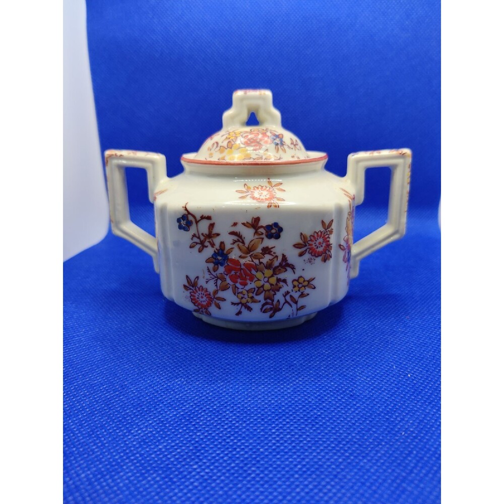 Trico Hand Painted Sugar Bowl